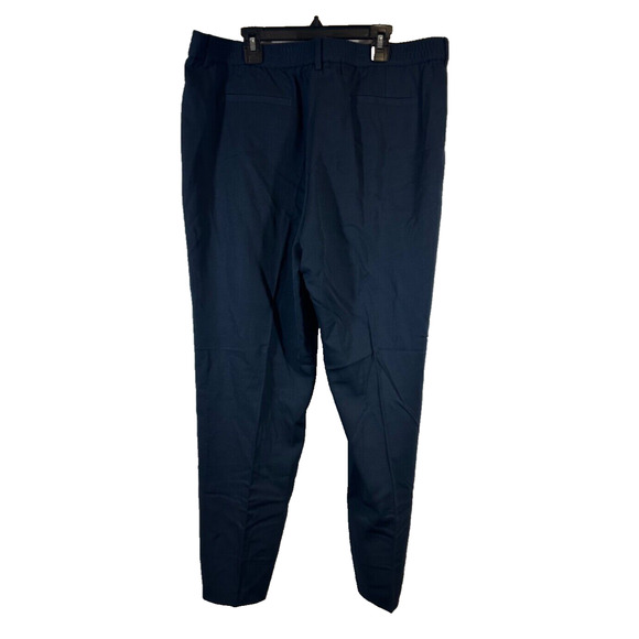 NEW 346 Brooks Brothers Performance Knit Modal blend Pants Size 14 Navy $99 D43 - Picture 2 of 6